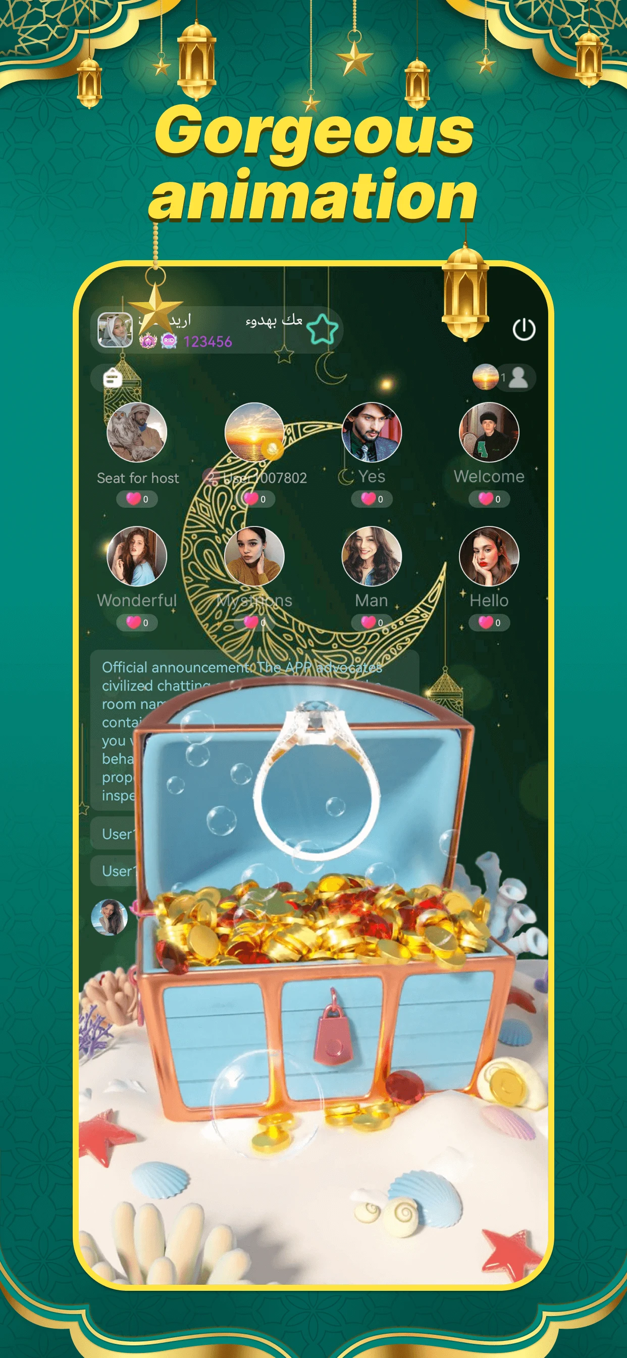 PotaLive - Voice Chat Room screenshot