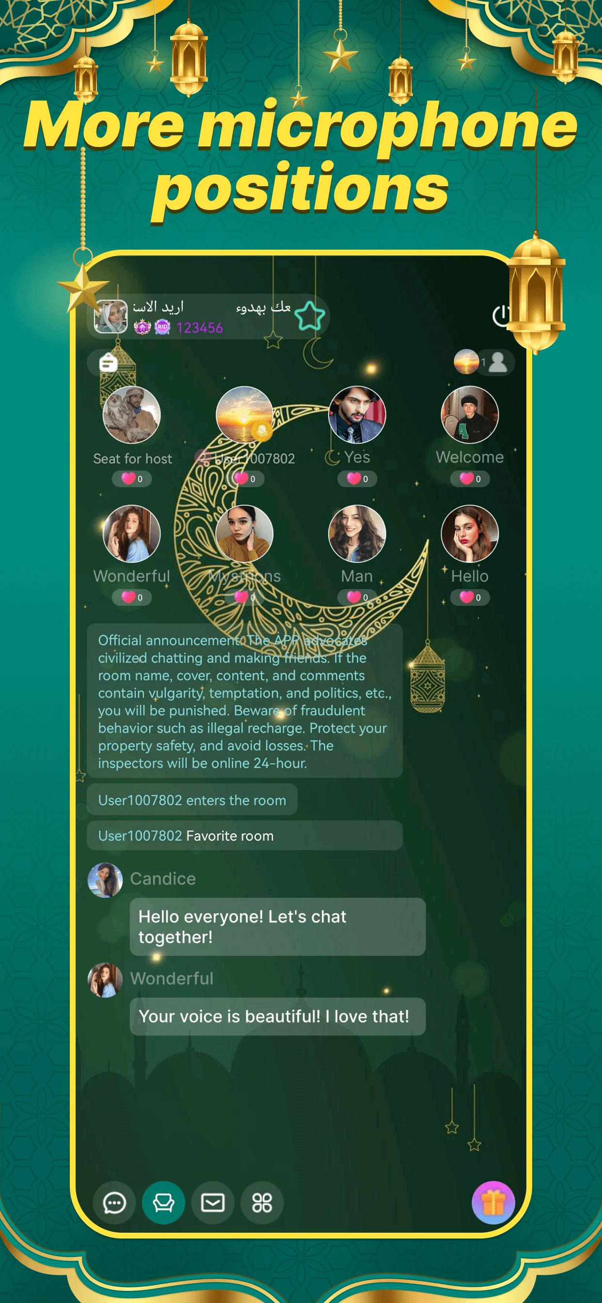 PotaLive - Voice Chat Room screenshot
